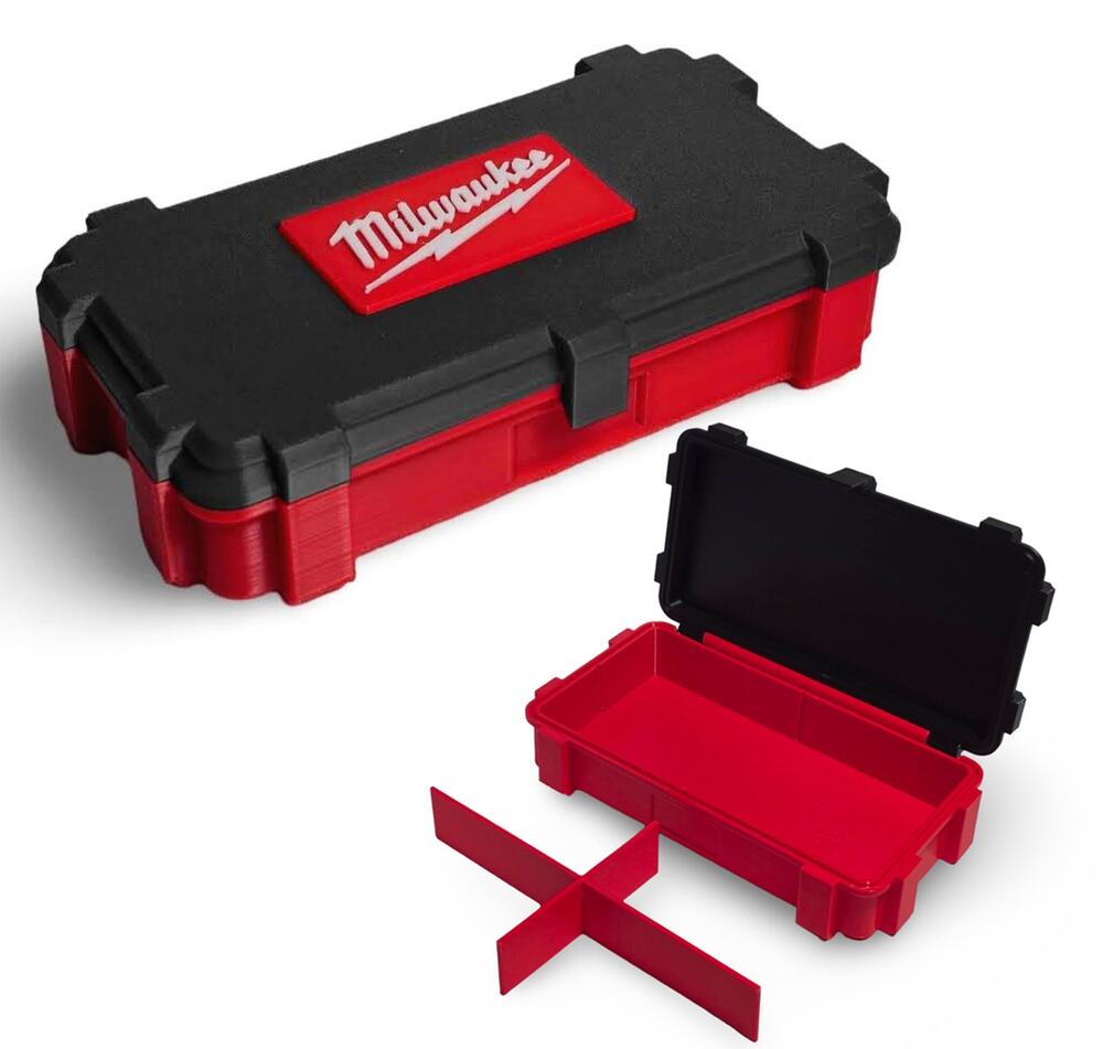 Milwaukee PACKOUT Themed Modular Organizer Case | Screw & Small Parts Storage